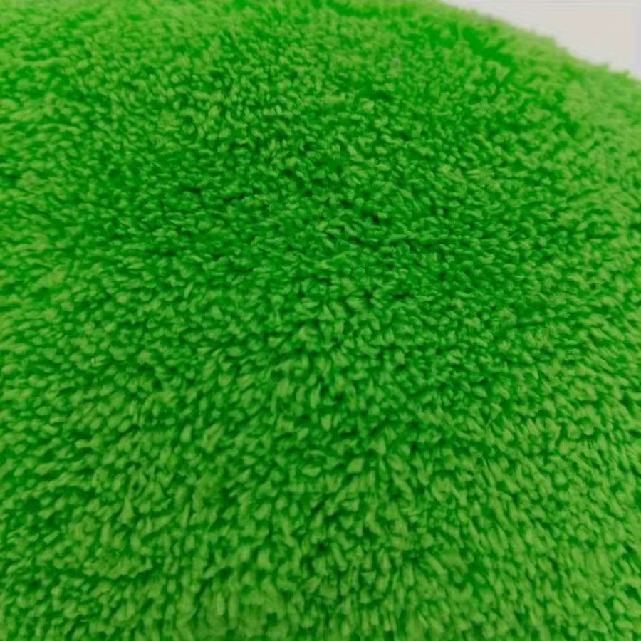 4 Piece Green Mop Cloth, Washable and Interchangeable, Suitable for Surface/Hardwood Floor Cleaning, Does Not Include Mop
