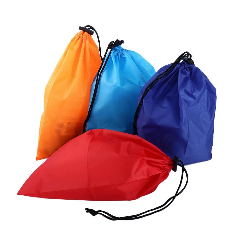 Ultralight Camping Hiking Travel Storage Bags Waterproof Swimming Quick Drying Drawstring Pouch Stuff Sack Outdoor Travel Kits