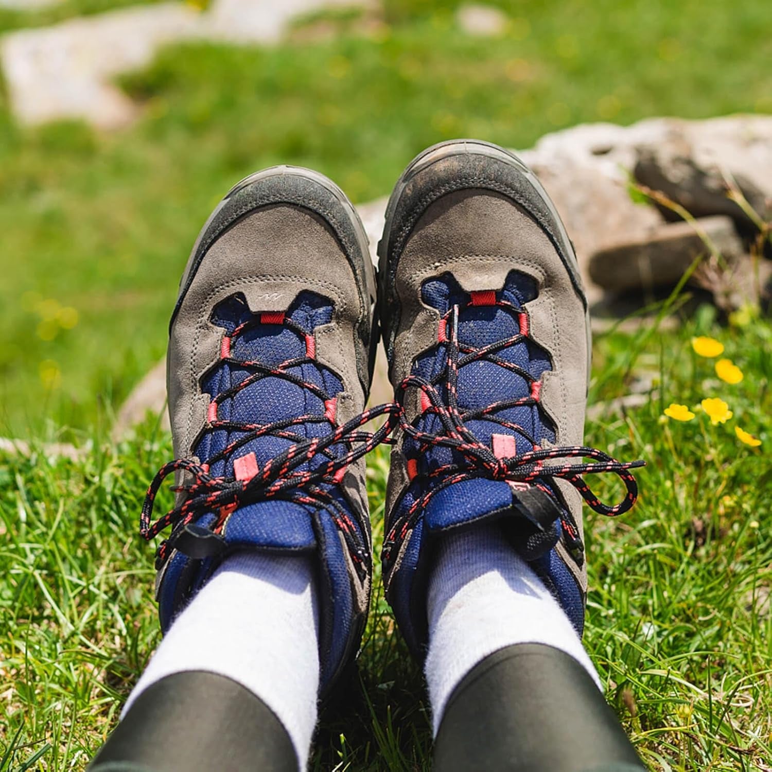2 Pair Work Boot Laces Outdoor Mountaineering Hiking Walking Shoelaces