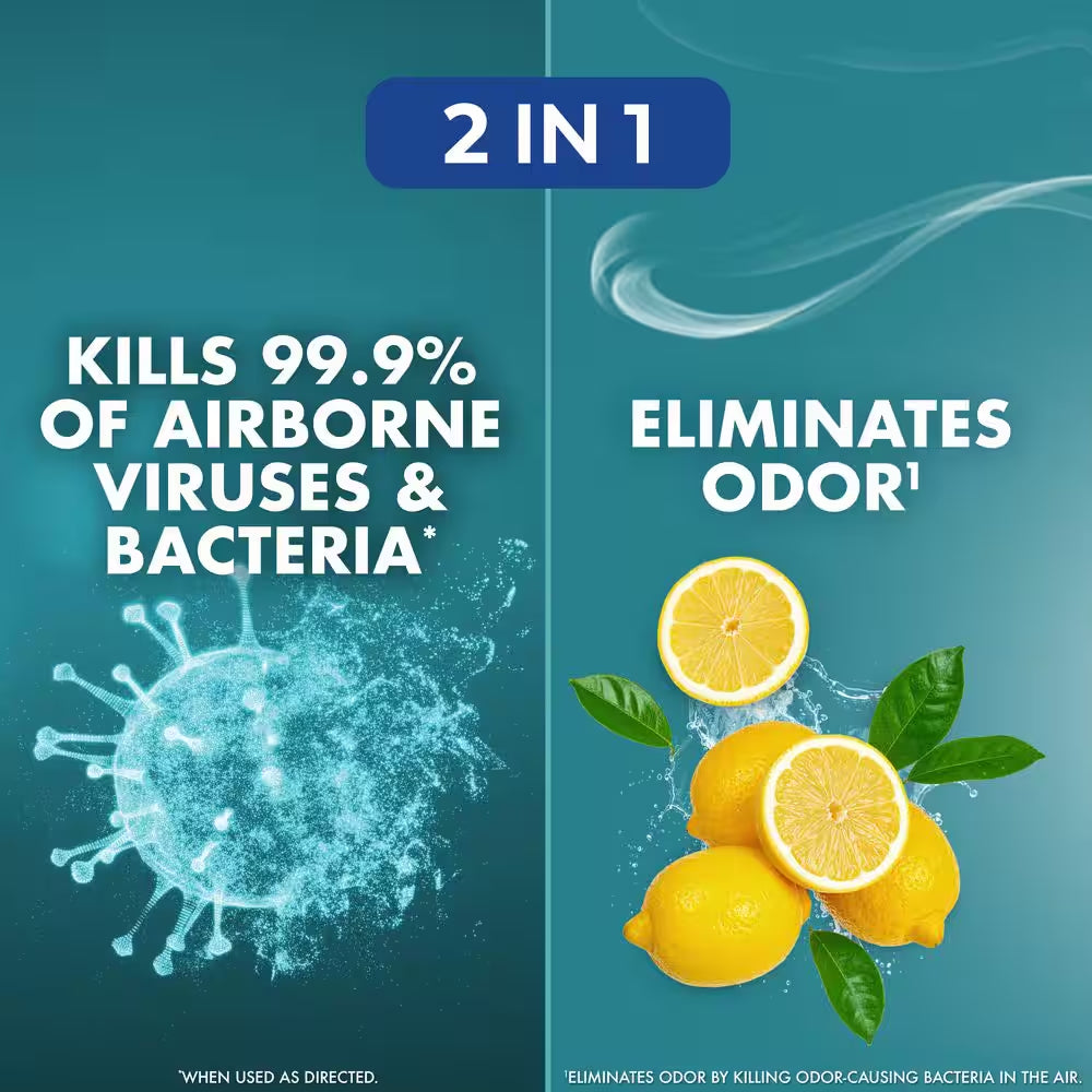 Air Sanitizer Spray, for Air Sanitization and Odor Elimination, Simple Fresh, 10 Fl. Oz