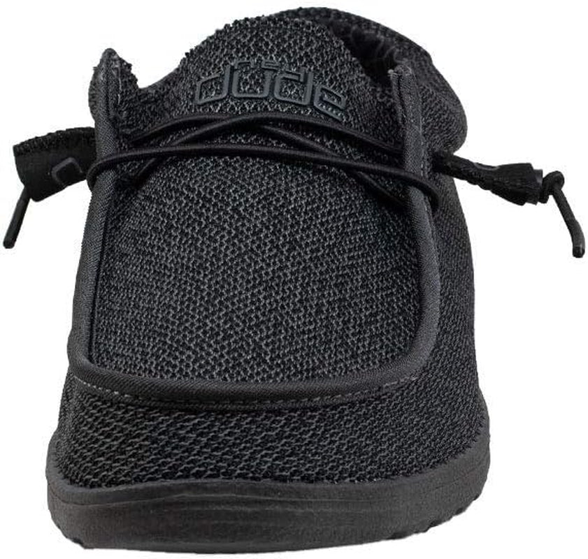 Hey Dude Men'S Wally Sox Onyx Multiple Colors | Men’S Shoes | Men'S Lace up Loafers | Comfortable & Light-Weight