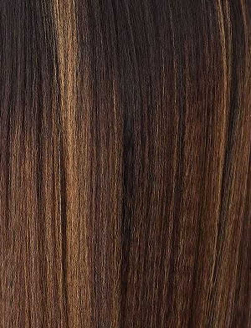 What Lace 13X6 Wigs - Perla Lacefrontal Hand Tied Glueless Synthetic with Natural Density Preplucked Hairline (BALAYAGEHAZELNUT)