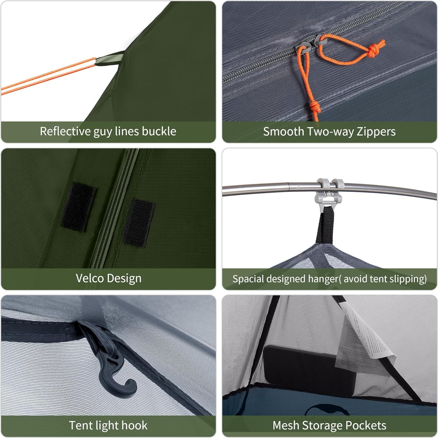 Bikepacking 1 Person Tent, Waterproof Easy Set up Free Standing Single Person Tent, Lightweight Backpacking Tents for Camping, One Person Tents with Footprint Included