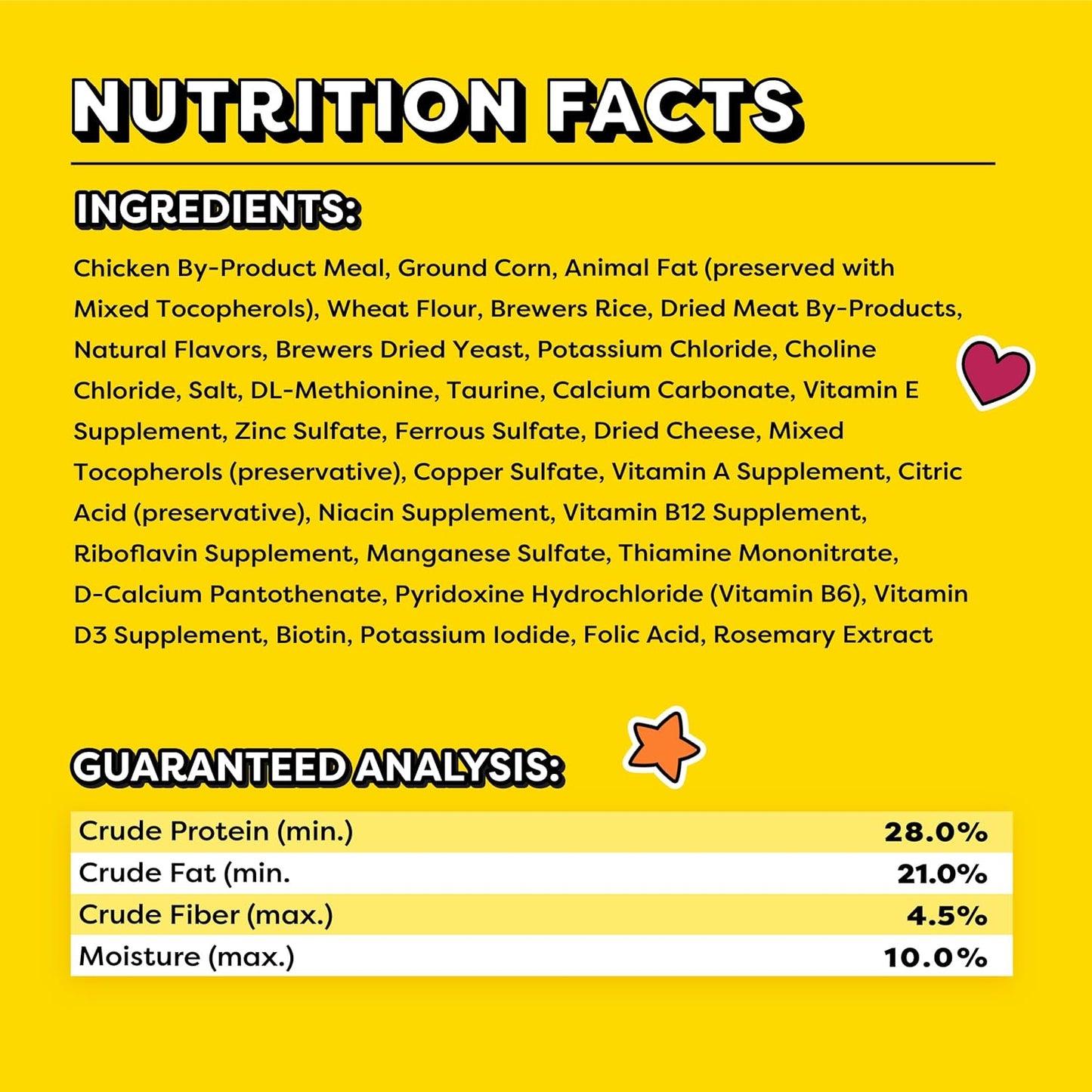 Jumbo Stuffed Cat Treats, Crunchy and Soft Cat Treats, Tasty Chicken Flavor, 2.5 Oz. Pouch (Pack of 12)