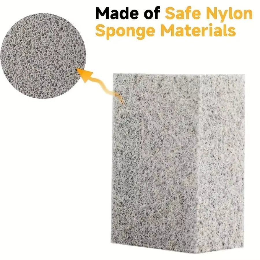1 Piece Gray Cleaning Pumice, Suitable for Cleaning Grills, Baking Pans, Swimming Pools, and Toilets, Simple and Convenient