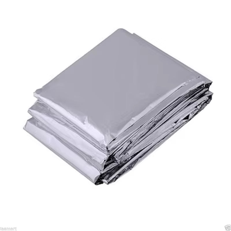 Hypothermia Rescue First Aid Kit Camp Keep Foil Mylar Lifesave Warm Heat Bushcraft Outdoor Thermal Dry Emergent Blanket Survive