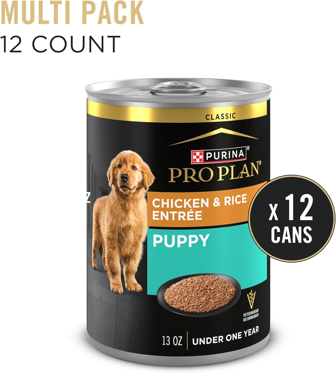 Pate Wet Puppy Food, DEVELOPMENT Chicken & Brown Rice Entree - (12) 13 Oz. Cans
