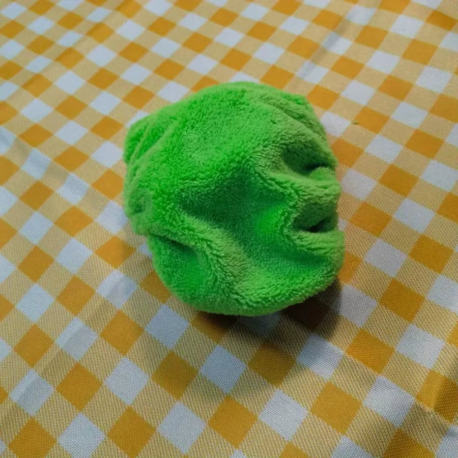 4 Piece Green Mop Cloth, Washable and Interchangeable, Suitable for Surface/Hardwood Floor Cleaning, Does Not Include Mop