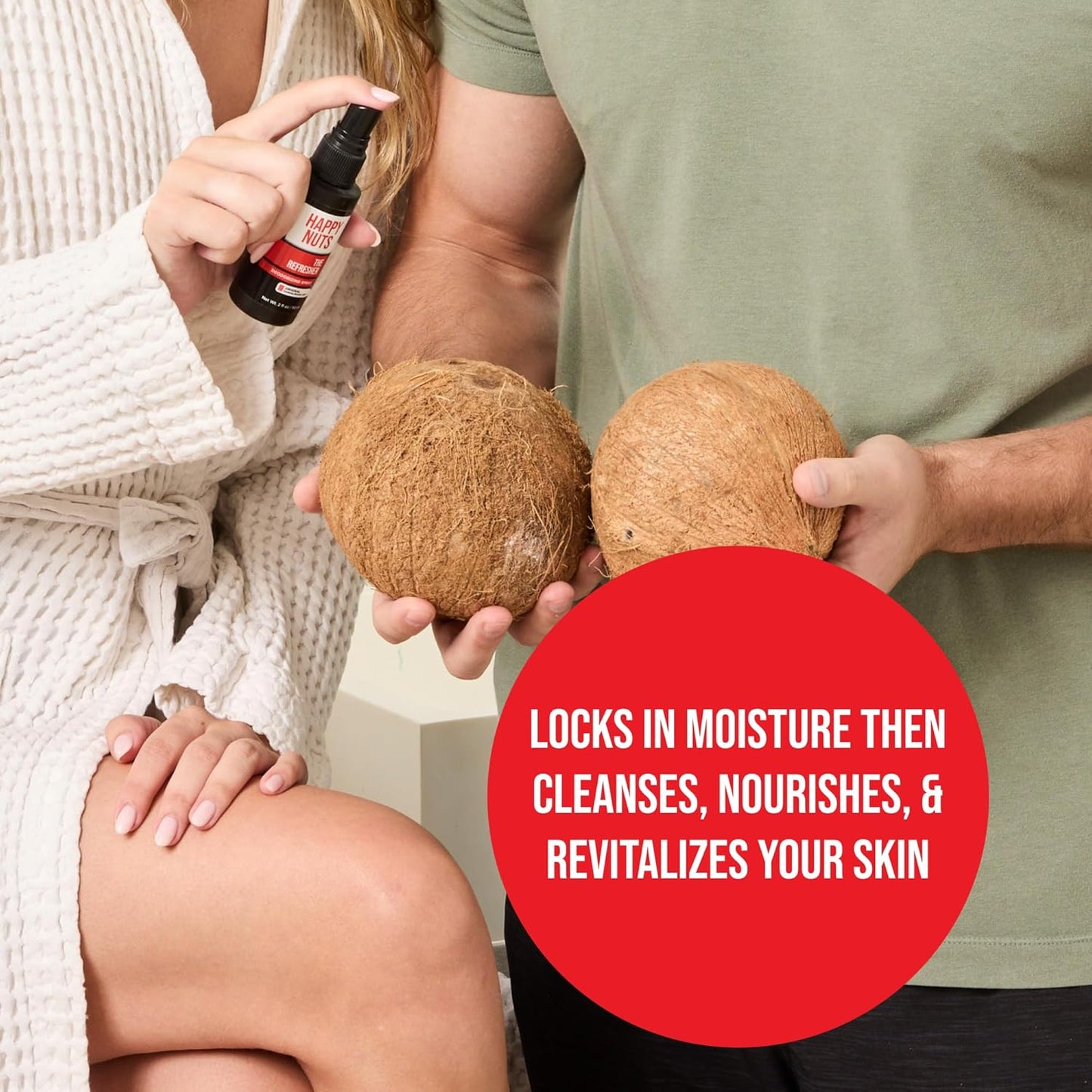 the Refresher Men'S Ball Deodorant Spray - Cooling, Toning, Deodorizing Body Spritz - Clean Ingredients, Ideal for Post-Trimming, Shaving & Cleansing - Groin Deodorant Spray (1 Pack)