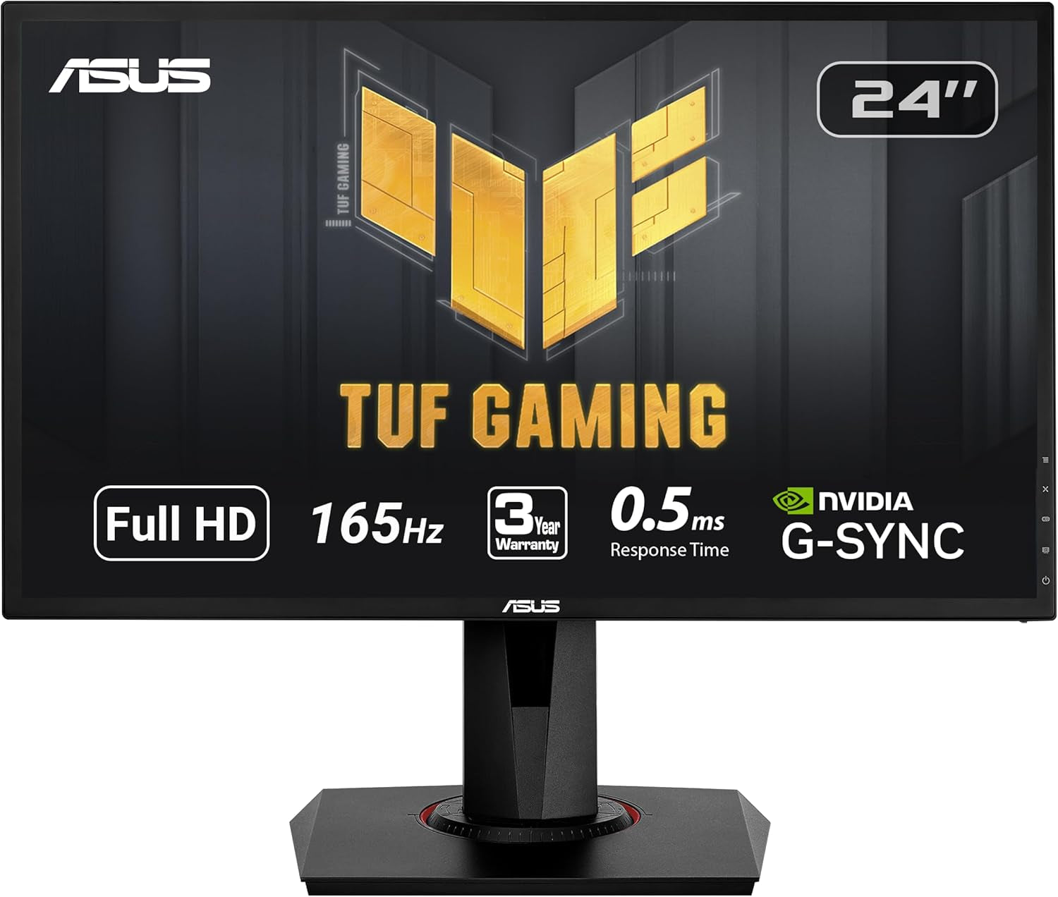 VG248QG 24” G-Sync Compatible Gaming Monitor 165Hz Full HD 1080P 0.5Ms DP HDMI DVI Eye Care