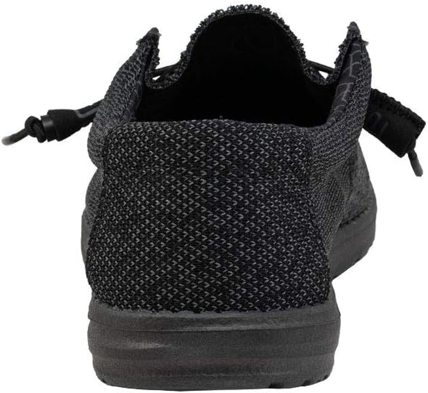 Hey Dude Men'S Wally Sox Onyx Multiple Colors | Men’S Shoes | Men'S Lace up Loafers | Comfortable & Light-Weight