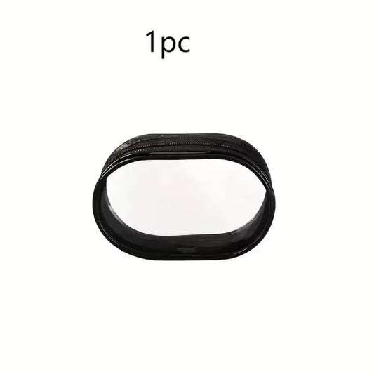 1 Piece Black/White Charger Storage Bag, Compact Design, Perfect for Headphones, Chargers, and Travel Accessories