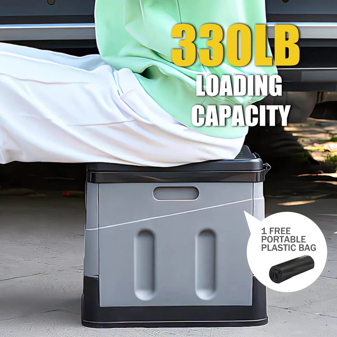 Portable Toilet for Camping with Camping Potty