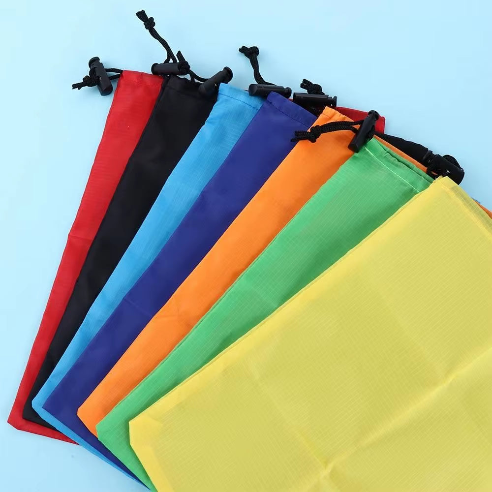 Ultralight Camping Hiking Travel Storage Bags Waterproof Swimming Quick Drying Drawstring Pouch Stuff Sack Outdoor Travel Kits